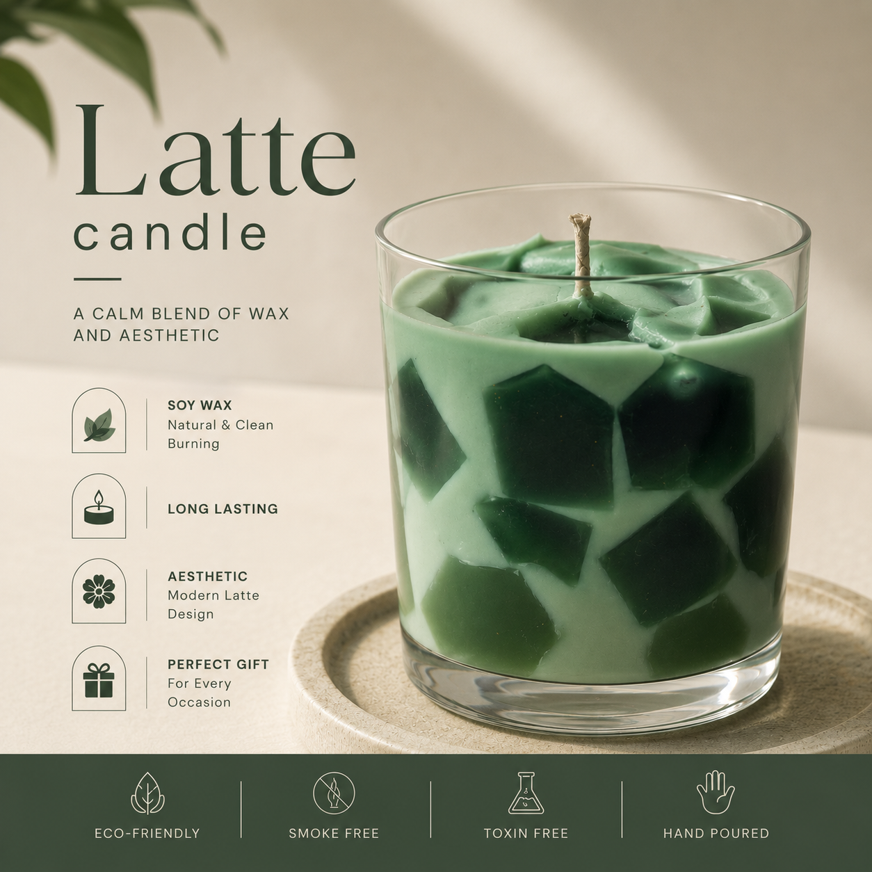 Latte Candle image 3