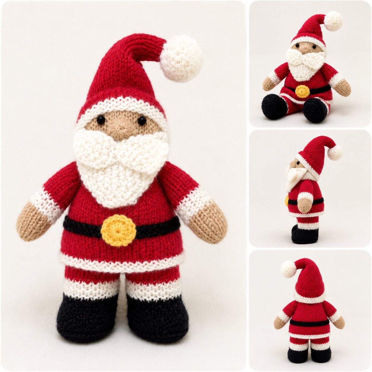Knitted Santa Toy