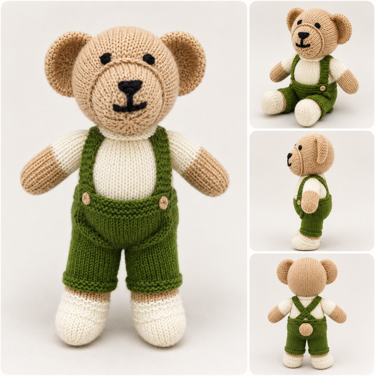 Knitted Teddy Toy