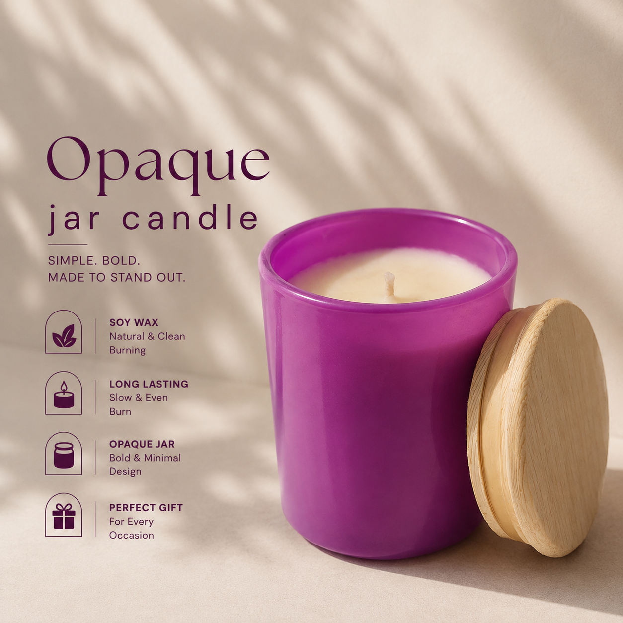 Opaque Jar Candle image 2