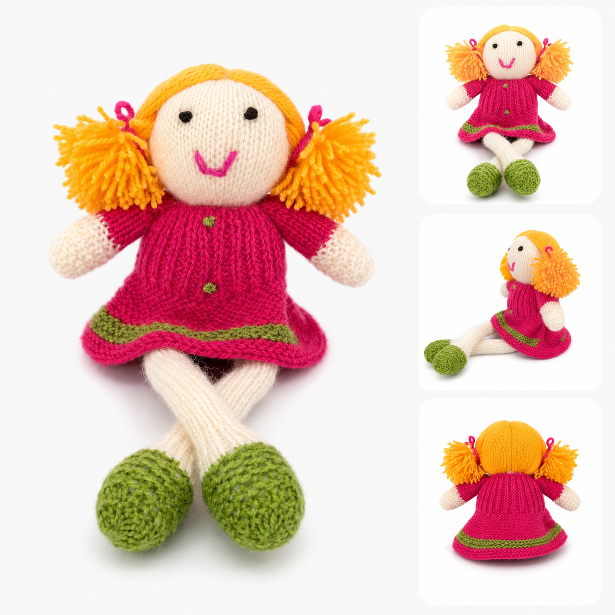 Knitted Doll Toy