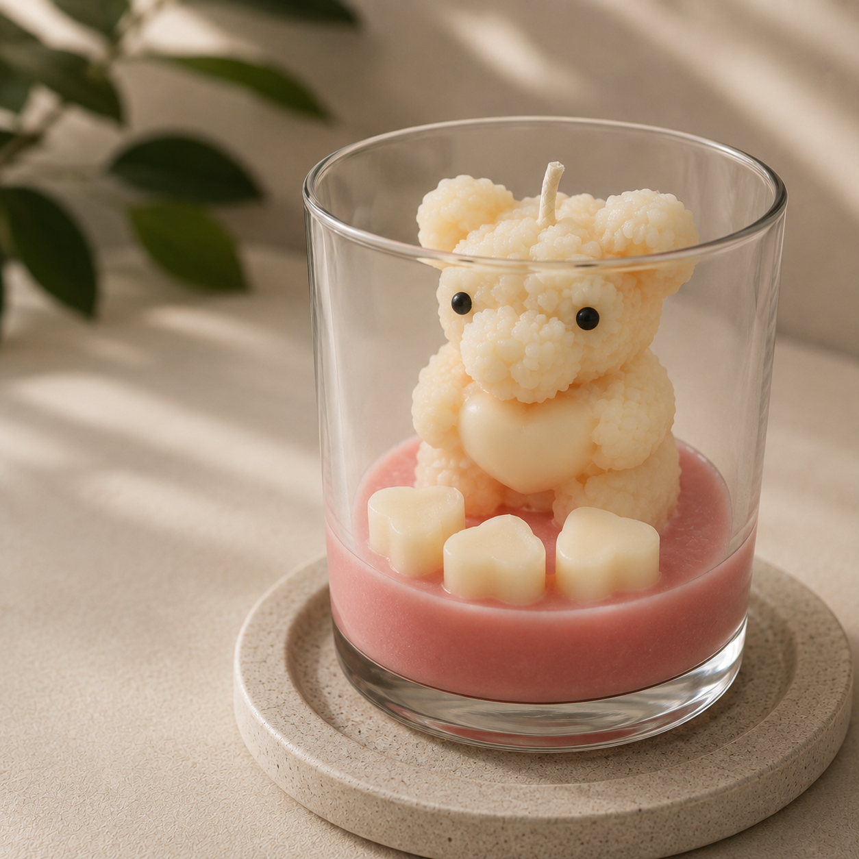 Cub in Cup Candle
