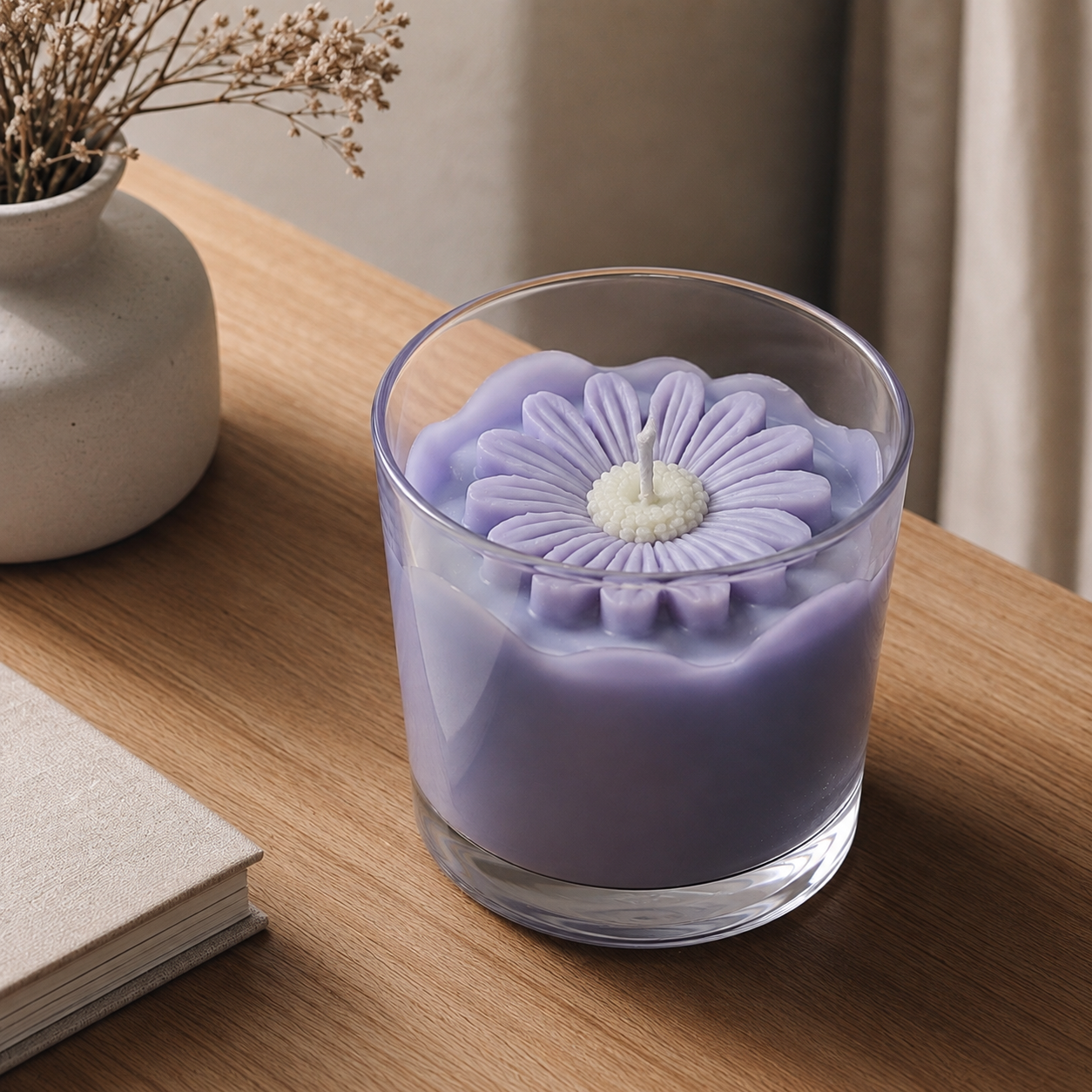 Daisy Candle