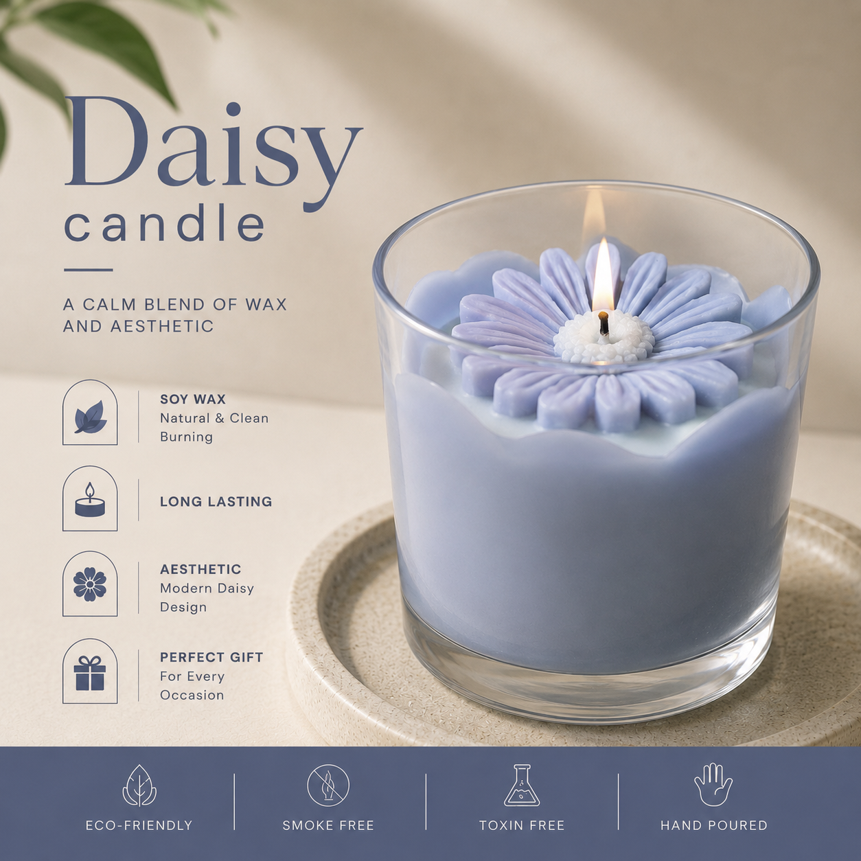 Daisy Candle image 3